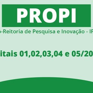 #15711 Pró-Reitoria de Pesquisa e Inovação lança cinco editais