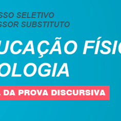 #15775 Comissão da seleção para professor substituto divulga local da prova discursiva