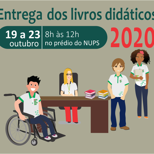 #15828 CNAT divulga cronograma de entrega do material dos Técnicos Integrados