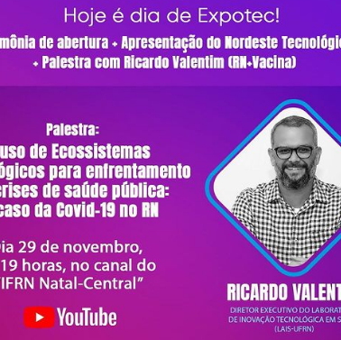 #15926 Campus Natal-Central realiza Expotec 2021 em formato remoto