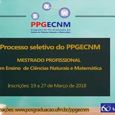 #15934 Seleção de mestrado profissional da UFRN oferta vagas para servidores do IFRN