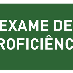 #15958 Abertas inscrições para exame de proficiência
