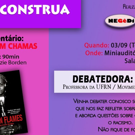 #16016 Negedi exibe documentário "Nascidos em chamas"