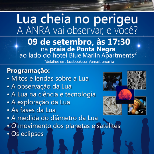 #16049 ANRA montará observatório para ver a segunda maior Lua do ano