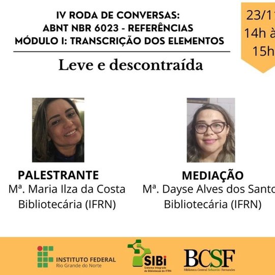 #16065 SIBI realiza IV Roda de Conversa sobre normas da ABNT