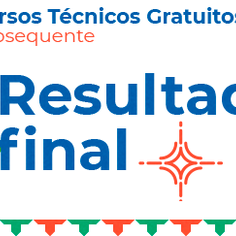 #16188 Divulgado o resultado final da seleção para Cursos Técnicos Subsequentes 2019.2