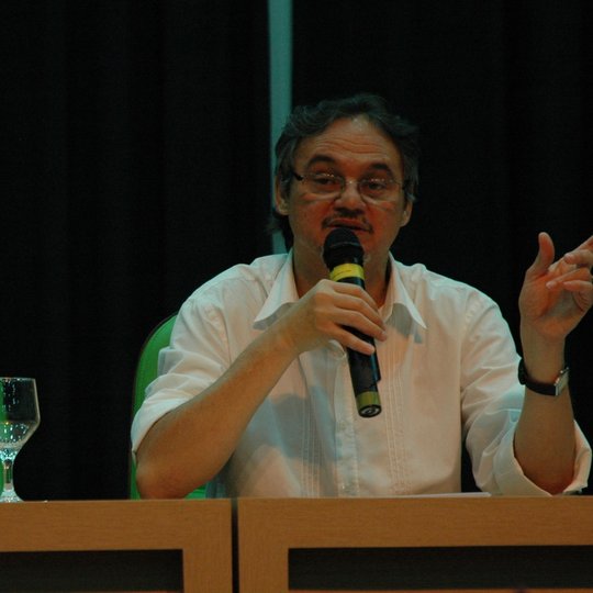 #16190 Seminário de Educação inicia segundo dia com o palestrante Domingos Leite