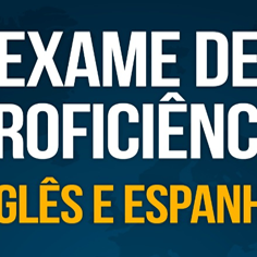 #16207 Abertas inscrições para exame de proficiência em Língua Estrangeira