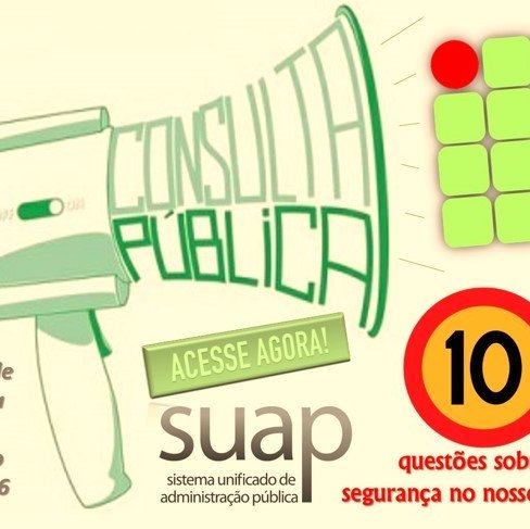 #16249 Comissão de segurança do CNAT realiza consulta pública sobre segurança no Campus 