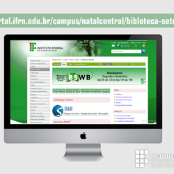 #16464 Biblioteca Setorial Walfredo Brasil lança nova página no portal do IFRN