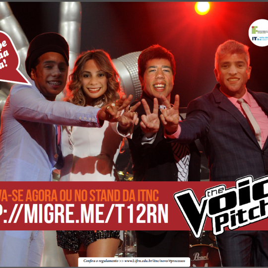 #16549 Incubadora promoverá o “The Voice Pitch” na Expotec