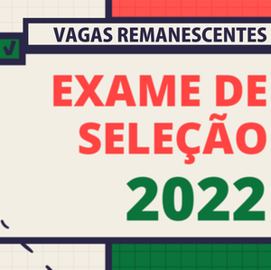 #16591 Publicada 5ª lista de vagas remanescentes dos Cursos Técnicos Integrados