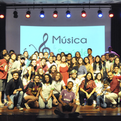 #16630 Auditório do Campus Natal-Central foi palco do evento "Música e Saúde: porque é preciso SOAR"