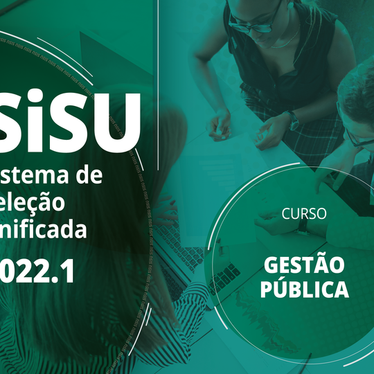 #16753 Conheça o curso de Tecnologia em Gestão Pública
