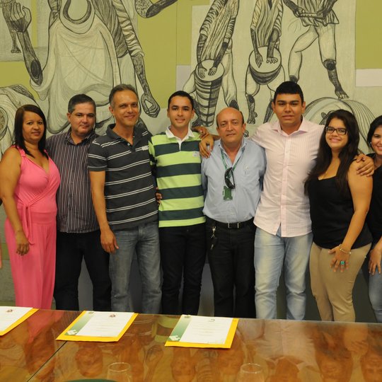 #16803 Ex-alunos são homenageados no Campus Natal Central