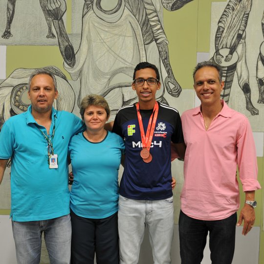 #16813 Aluno do CNAT coleciona medalhas no JIF's, JUVERNS e JERNS