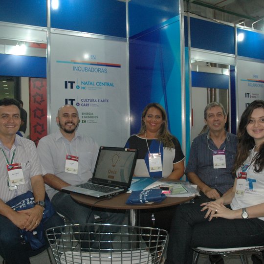 #16837 Incubadora do CNAT participa da Feira do Empreendedor no Arena das Dunas