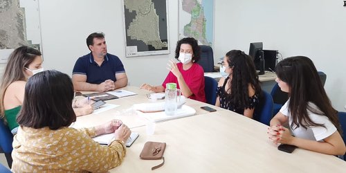 Equipe do Neppsa se reuniu com o secretário Thiago Mesquita e equipe da Semurb para tratar sobre o projeto.
