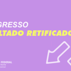 #16868 Divulgada retificação de "Edital de Reingresso" do semestre letivo 2019.2