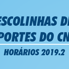 #16953 Coordenação de Desporto do Campus divulga horários para escolinhas de esportes 2019.2