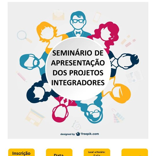 #16987 Seminário de Apresentação dos Projetos Integradores do Curso de Gestão Pública acontece dia 12