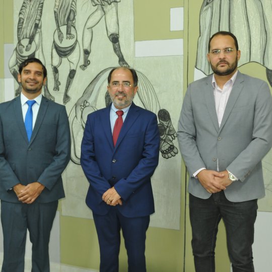 #17064 Diretor Geral do Campus Natal-Central participa de evento de transmissão de cargo do reitor do IFRN