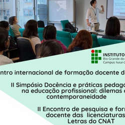 #17120 Licenciaturas em Espanhol do CNAT promovem I Encontro Internacional de Formação Docente do IFRN