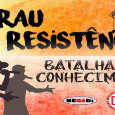 #17134 I Sarau da Resistência será na sexta-feira dia 06/04