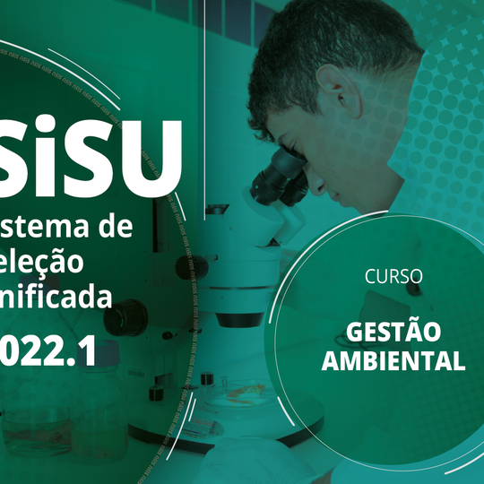 #17144 Conheça o curso de Tecnologia em Gestão Ambiental