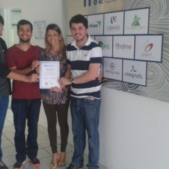 #17152 FindMe recebe certificação de empresa graduada	
