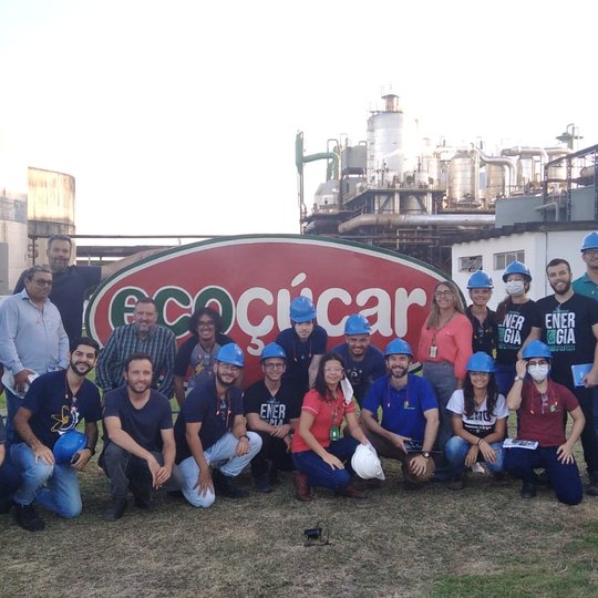 #17254 Alunos do curso de Engenharia de Energia visitam as instalações da Usina Vale Verde