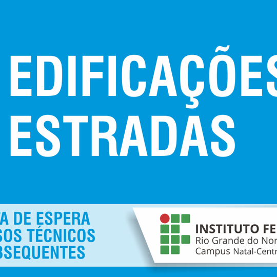 #17276 DIACON realiza chamada da lista de espera dos cursos técnicos subsequentes
