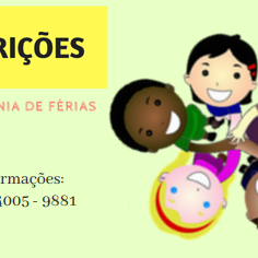 #17621 Campus Natal-Central divulga inscrições para Colônia de Férias do IFRN