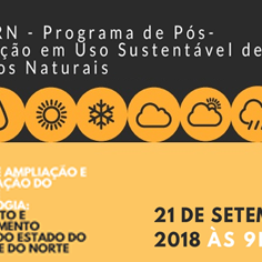 #17771 PPgUSRN promove palestra sobre Projeto de Ampliação e Modernização do Serviço de Meteorologia