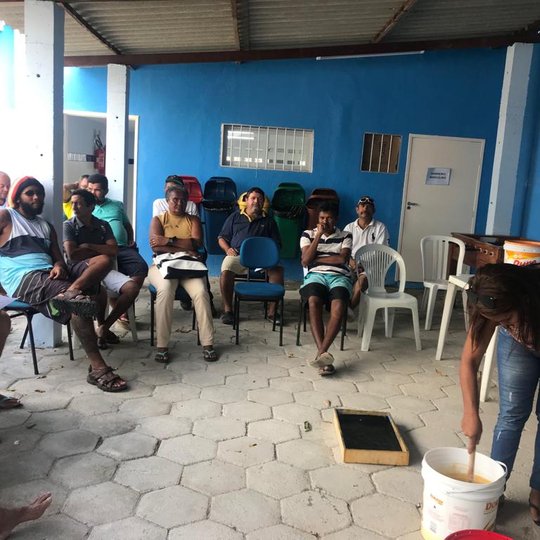 #17956 Professor do CNAT realiza oficinas de sustentabilidade econômica