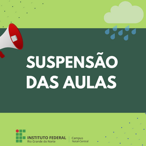 #18010 CNAT suspende aulas e atividades administrativas desta sexta-feira
