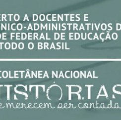 #18022 "Histórias que merecem ser contadas”: coletânea nacional recebe inscrições