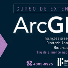 #18172 Campus Natal-Central abre inscrições para curso de extensão em ArcGis 10.5
