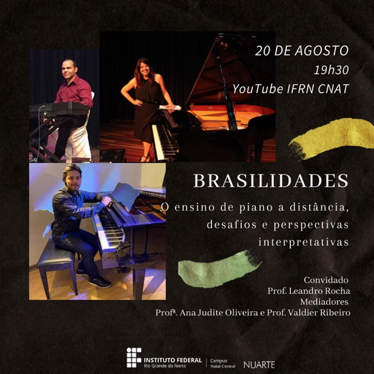 #18183 Professores de música do IFRN recebem pianista Leandro Rocha em diálogo sobre música e ensino