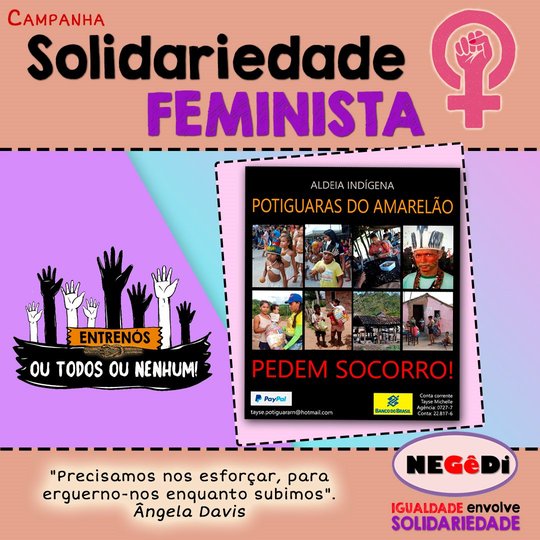 #18486 "NEGEDI" realiza campanha solidária para comunidades carentes