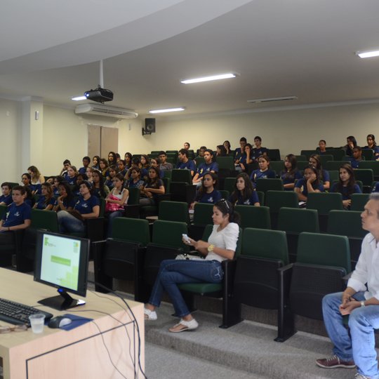 #18504 Campus Natal Central recebe alunos da rede privada para visitação