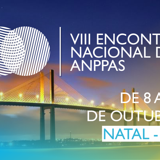 #18524 VIII ENANPPAS acontecerá de 8 a 11 de outubro