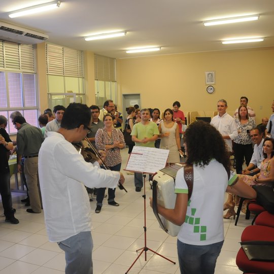 #18666 Professores são homenageados no Campus Natal Central