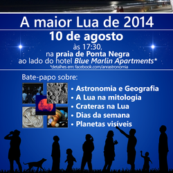 #18694 Observatório para ver a Lua será montado em Ponta Negra