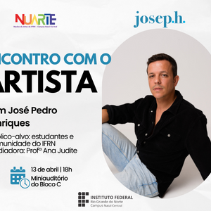 #18831 NUARTE realiza Encontro com o Artista com músico português