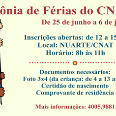 #18832 Abertas inscrições para Colônia de Férias do IFRN