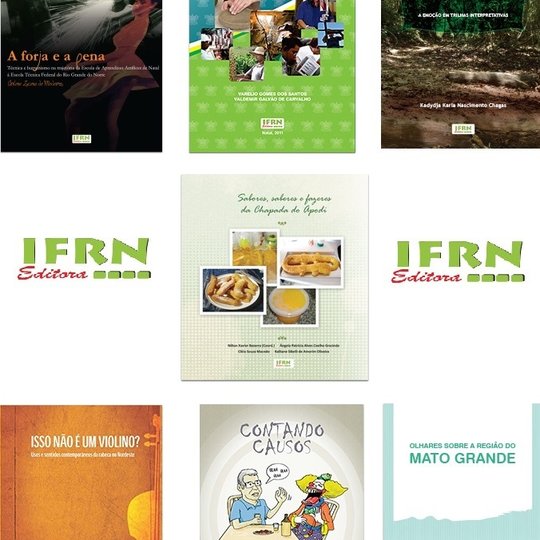 #19060 Editora do IFRN promove lançamento de livros nesta sexta-feira (27)