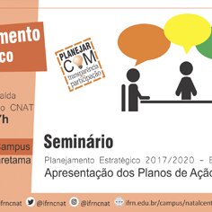 #19083 Seminário sobre Planejamento Estratégico reúne gestores do CNAT