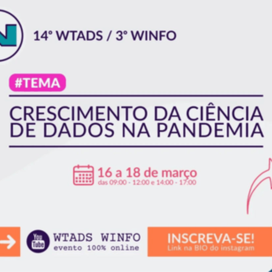 #19084 Evento traz ao público tema "Crescimento da Ciência de Dados na Pandemia"