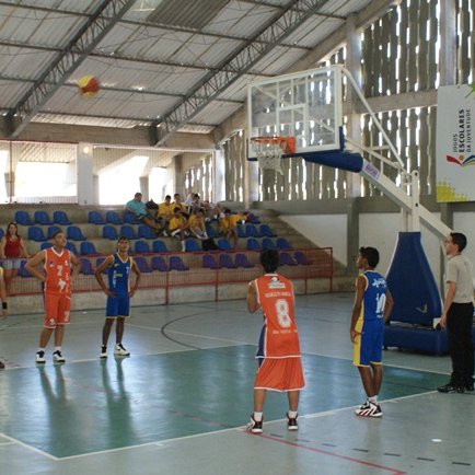 #19151 IFRN sedia partidas de basquete dos Jogos Escolares da Juventude